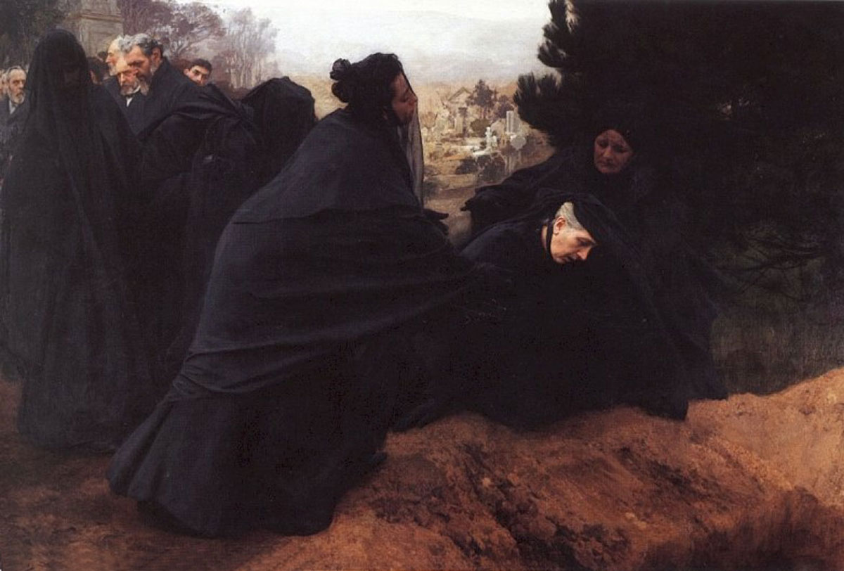 El dolor (1898) Émile Friant