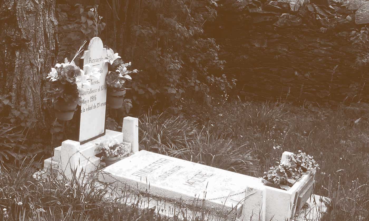 Tumba del Cementerio de Teresa de Bausen