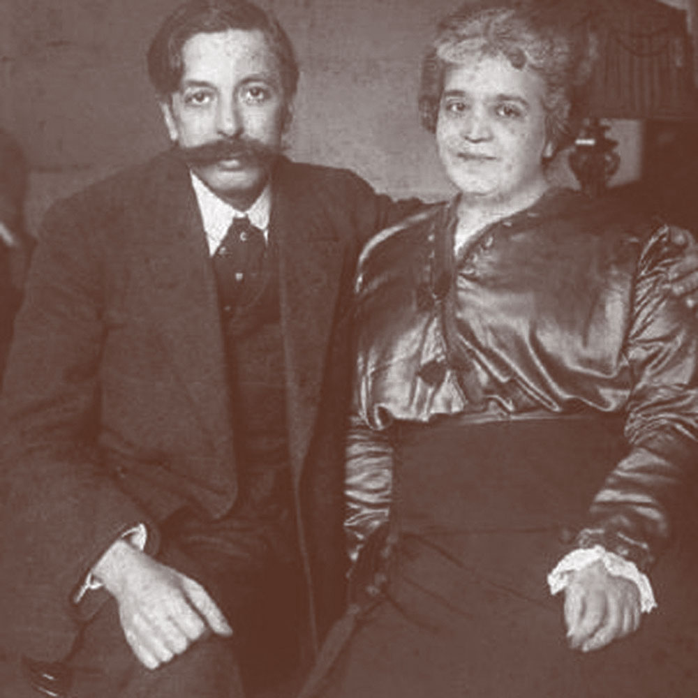 Enric Granados y Amparo Gal en 1916 en su última foto antes de morir trágicamente