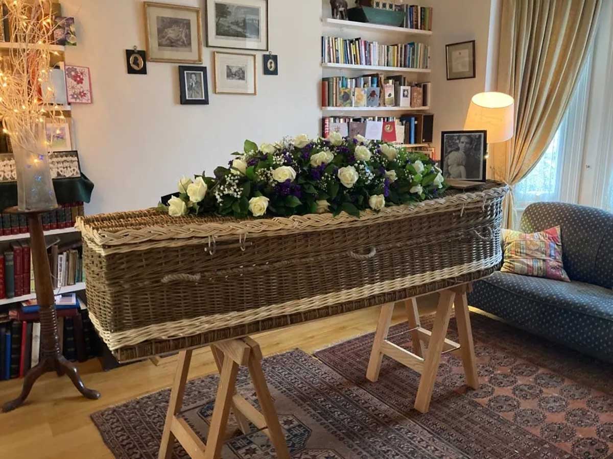 ataúd de Woven Farewell Coffins