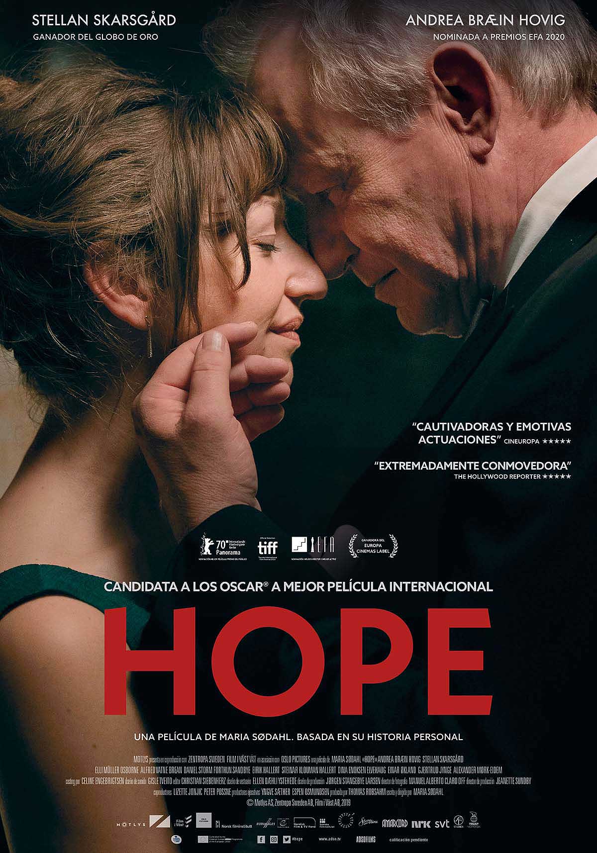 Cartel del film Hope de Maria Sødahl (2019)