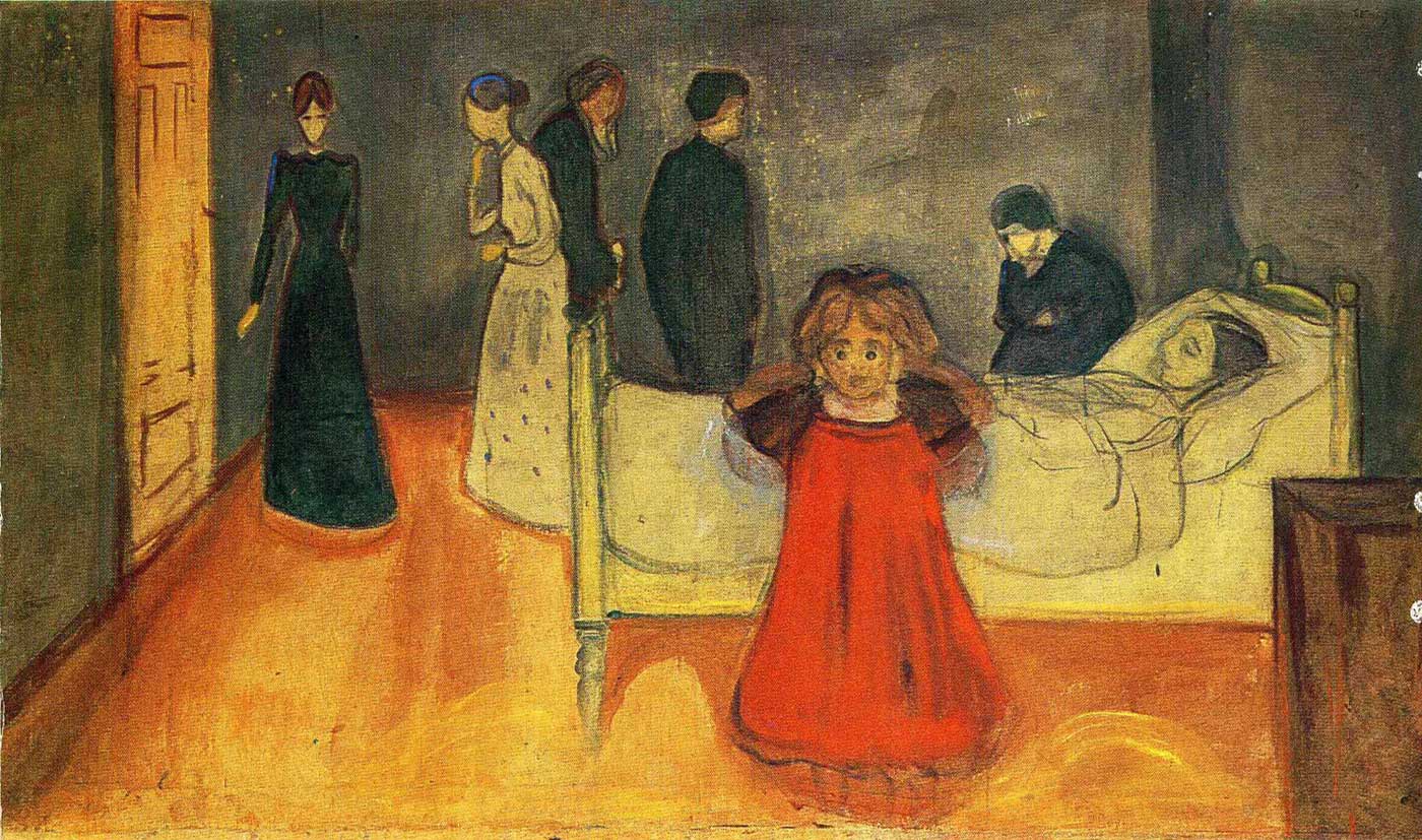 The Dead Mother and Child, 1897-1899 by Edvard Munch