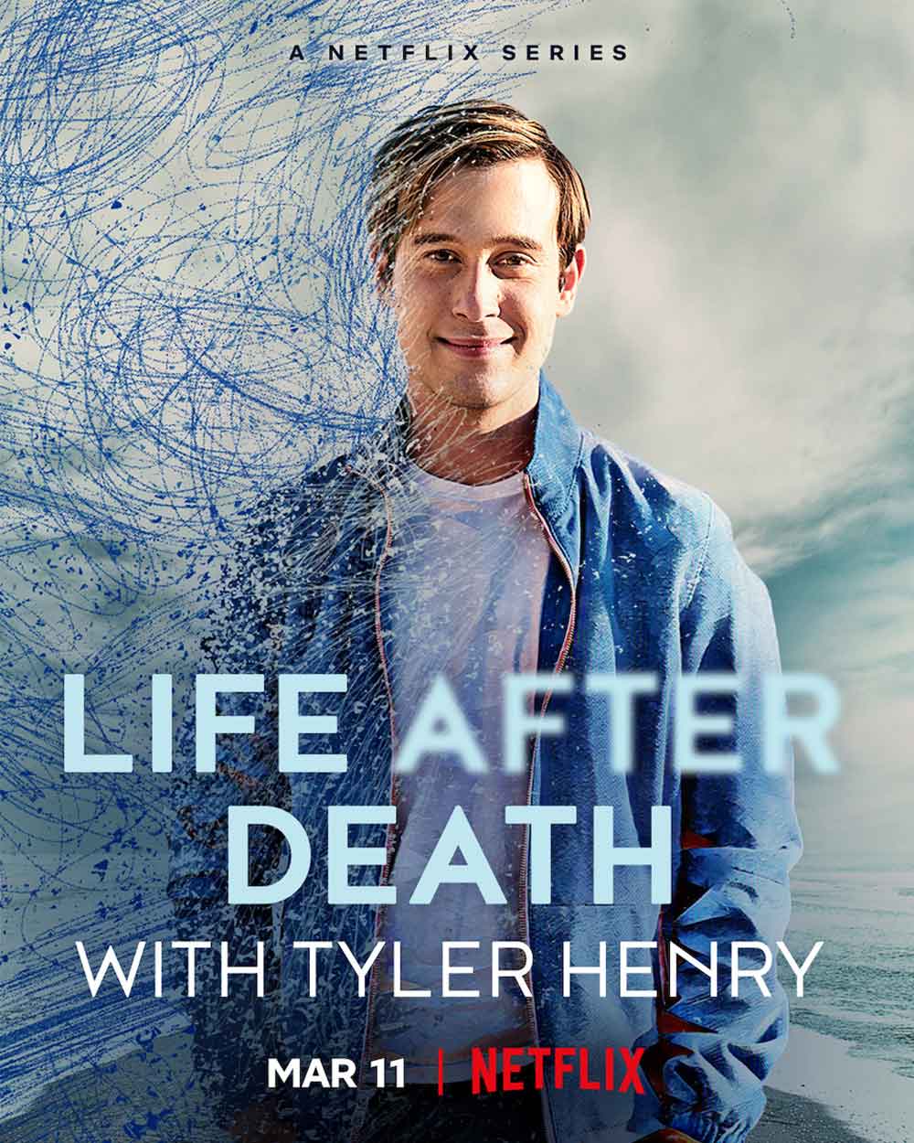 Cartel La vida después de la muerte, con Tyler Henry