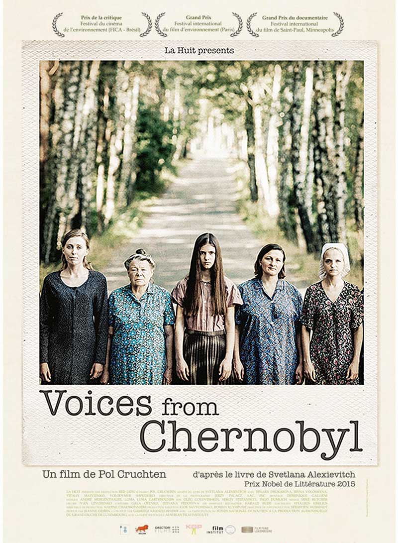 cartel Las voces de Chernóbil