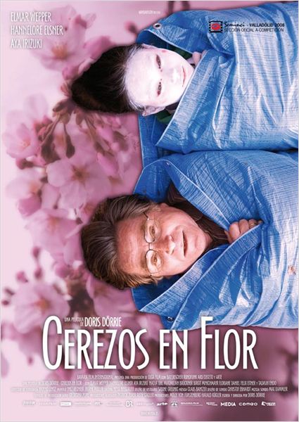 cartel Cerezos en flor