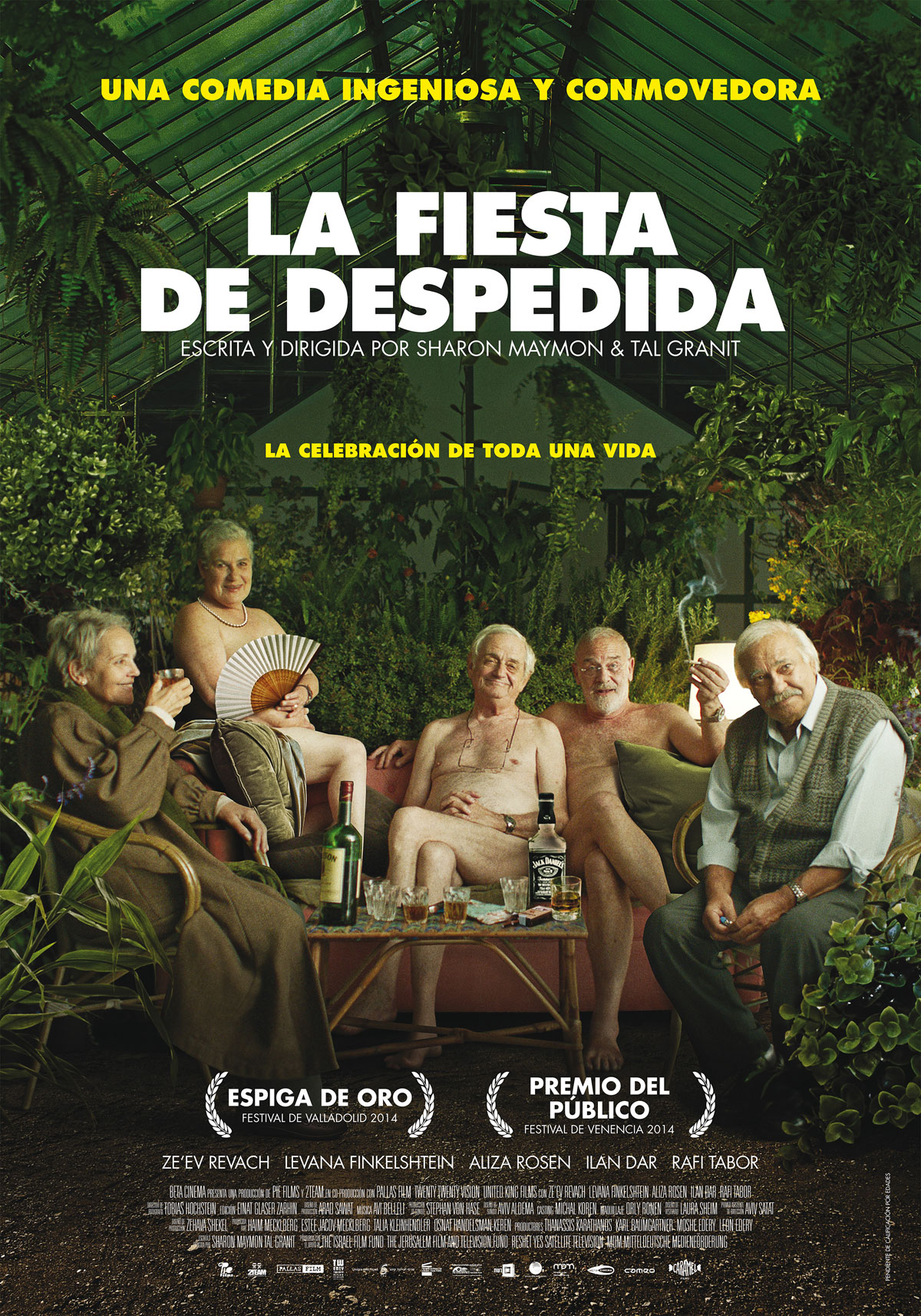 cartel La fiesta de despedida cartel La fiesta de despedida