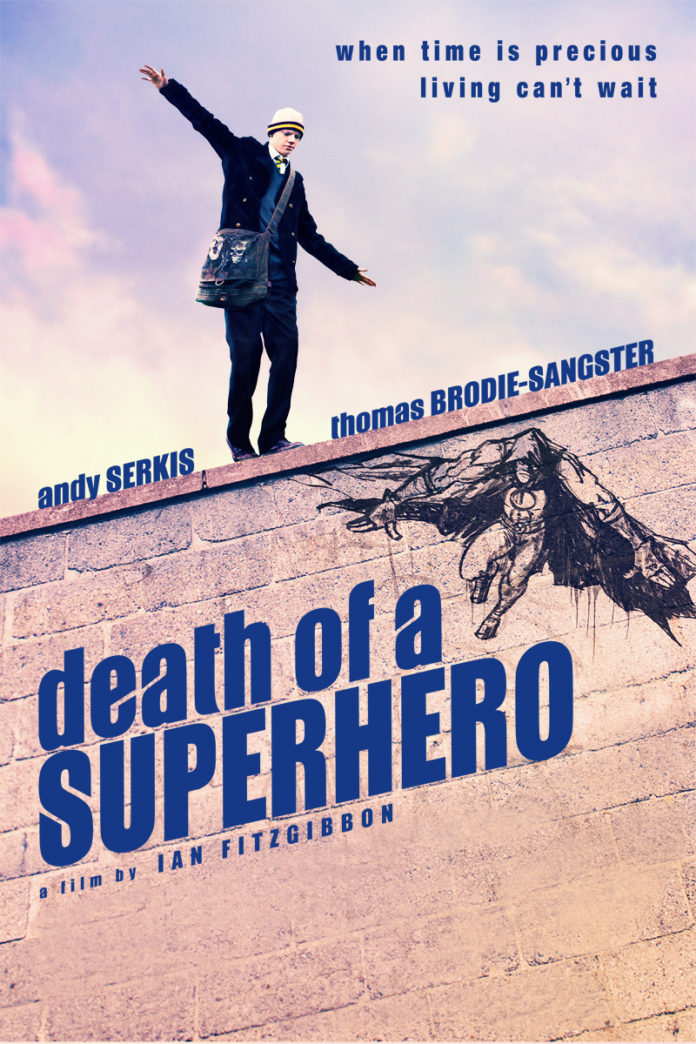 cartel Muerte de un superheroe