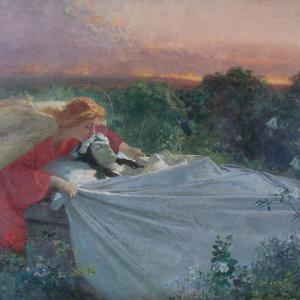 Domenico Morelli (1897), L'Ange de la Mort