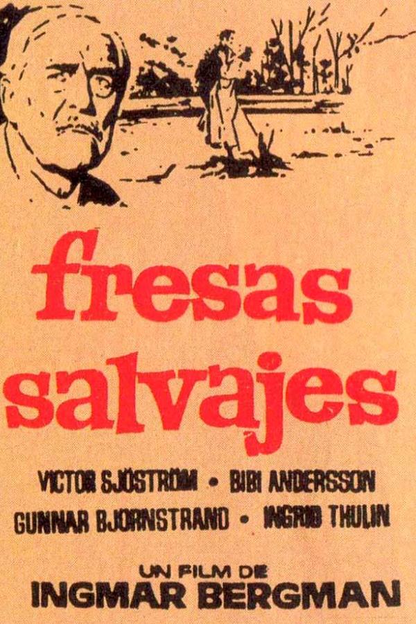 cartel Fresas salvajes